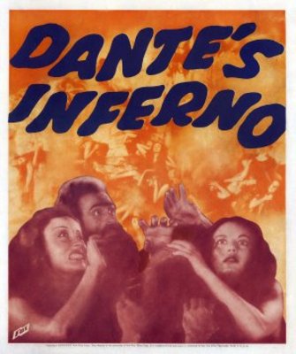 Dante's Inferno movie poster (1935) canvas poster