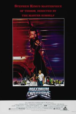Maximum Overdrive movie poster (1986) wood print