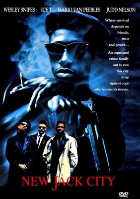 New Jack City movie poster (1991) metal framed poster
