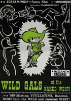 Wild Gals of the Naked West movie poster (1962) t-shirt #631934