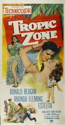 Tropic Zone movie poster (1953) poster with hanger