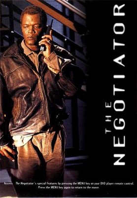 The Negotiator movie poster (1998) metal framed poster