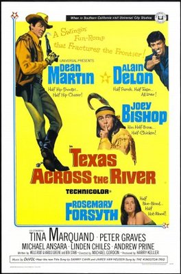 Texas Across the River movie poster (1966) mouse pad