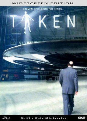 Taken movie poster (2002) wood print