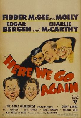 Here We Go Again movie poster (1942) tote bag