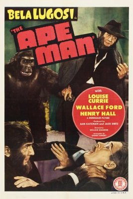 The Ape Man movie poster (1943) canvas poster
