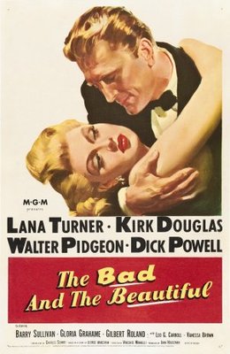 The Bad and the Beautiful movie poster (1952) t-shirt