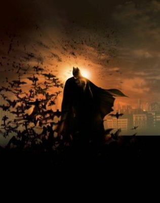 Batman Begins movie poster (2005) Mouse Pad MOV_a2972452