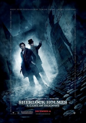 Sherlock Holmes: A Game of Shadows movie poster (2011) poster with hanger