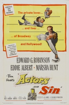 Actor's and Sin movie poster (1952) Poster MOV_a2a045bc