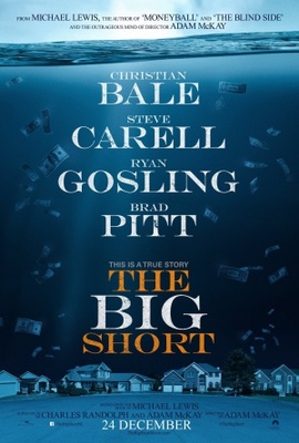 The Big Short movie poster (2015) wooden framed poster