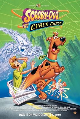 Scooby-Doo and the Cyber Chase movie poster (2001) metal framed poster