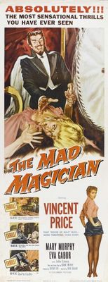 The Mad Magician movie poster (1954) wood print