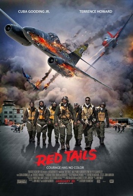 Red Tails movie poster (2012) wooden framed poster