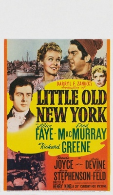 Little Old New York movie poster (1940) poster