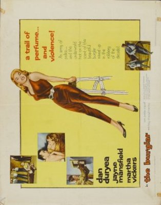 The Burglar movie poster (1957) wooden framed poster