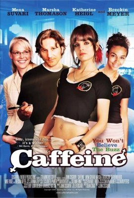 Caffeine movie poster (2006) pillow