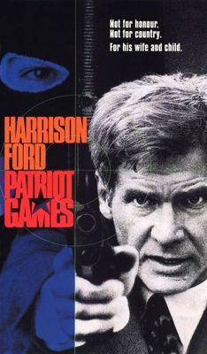 Patriot Games movie poster (1992) tote bag