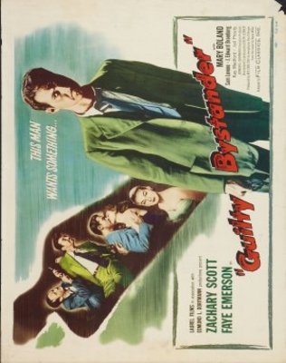 Guilty Bystander movie poster (1950) metal framed poster