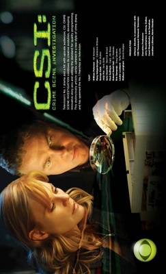 CSI: Crime Scene Investigation movie poster (2000) wood print