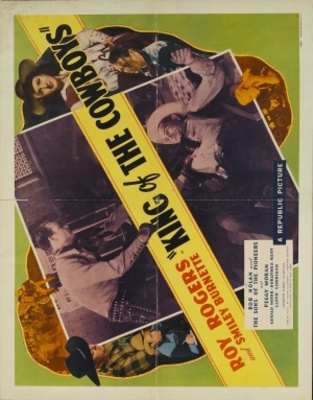 King of the Cowboys movie poster (1943) pillow