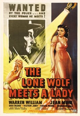 The Lone Wolf Meets a Lady movie poster (1940) Stickers MOV_a332225b
