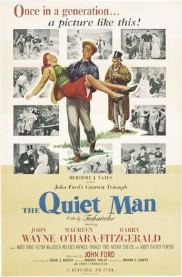 The Quiet Man movie poster (1952) Mouse Pad MOV_a33c3bef