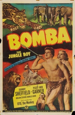 Bomba, the Jungle Boy movie poster (1949) canvas poster