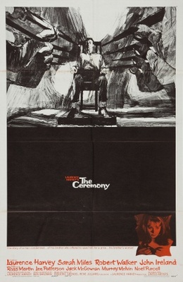 The Ceremony movie poster (1963) wood print
