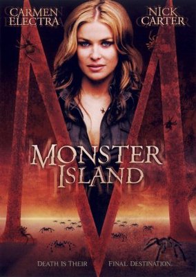 Monster Island movie poster (2004) Stickers MOV_a356977e