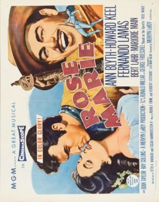 Rose Marie movie poster (1954) wooden framed poster