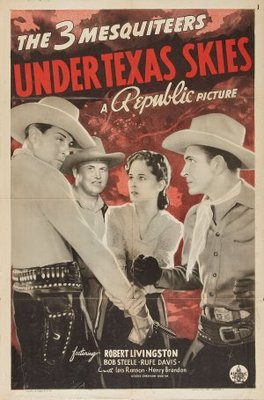 Under Texas Skies movie poster (1940) Stickers MOV_a3670c1c