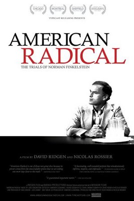 American Radical: The Trials of Norman Finkelstein movie poster (2009) wooden framed poster