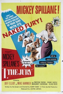 I, the Jury movie poster (1953) mouse pad