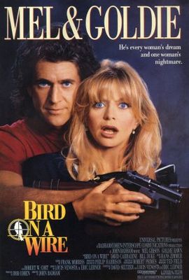 Bird on a Wire movie poster (1990) pillow