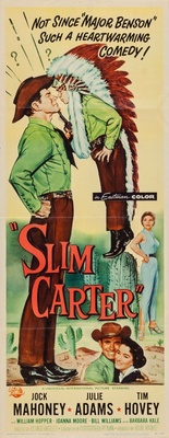 Slim Carter movie poster (1957) Stickers MOV_a38f3769