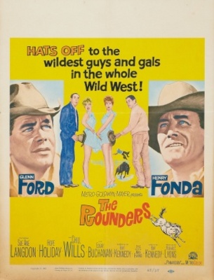 The Rounders movie poster (1965) pillow
