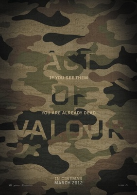 Act of Valor movie poster (2011) metal framed poster