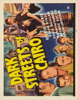 Dark Streets of Cairo movie poster (1940) wood print