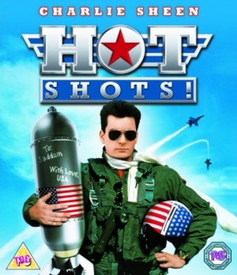 Hot Shots movie poster (1991) wood print