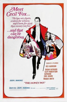 The Honey Pot movie poster (1967) metal framed poster