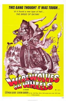 Werewolves on Wheels movie poster (1971) Stickers MOV_a3d0411b