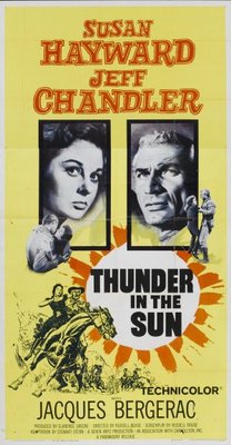 Thunder in the Sun movie poster (1959) Stickers MOV_a3e138e2