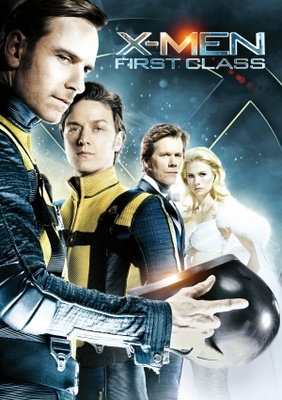 X-Men: First Class movie poster (2011) wood print