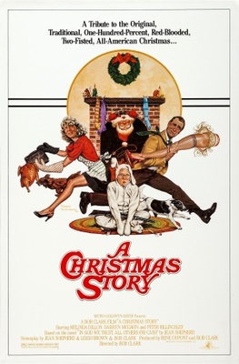 A Christmas Story movie poster (1983) metal framed poster