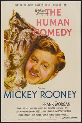 The Human Comedy movie poster (1943) poster with hanger