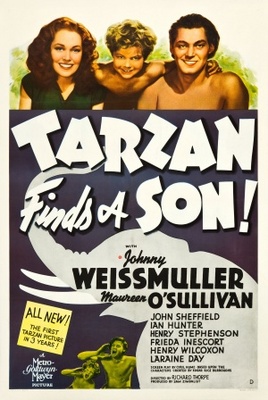 Tarzan Finds a Son! movie poster (1939) poster with hanger