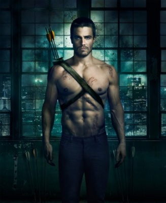 Arrow movie poster (2012) Mouse Pad MOV_a4010928