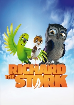 Richard the Stork movie poster (2016) tote bag