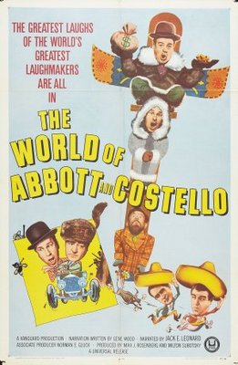 The World of Abbott and Costello movie poster (1965) poster